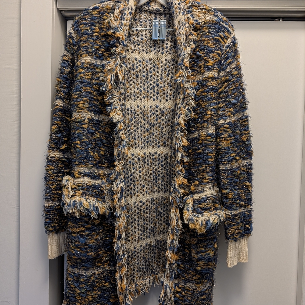 Multicolor Knit Cardigan